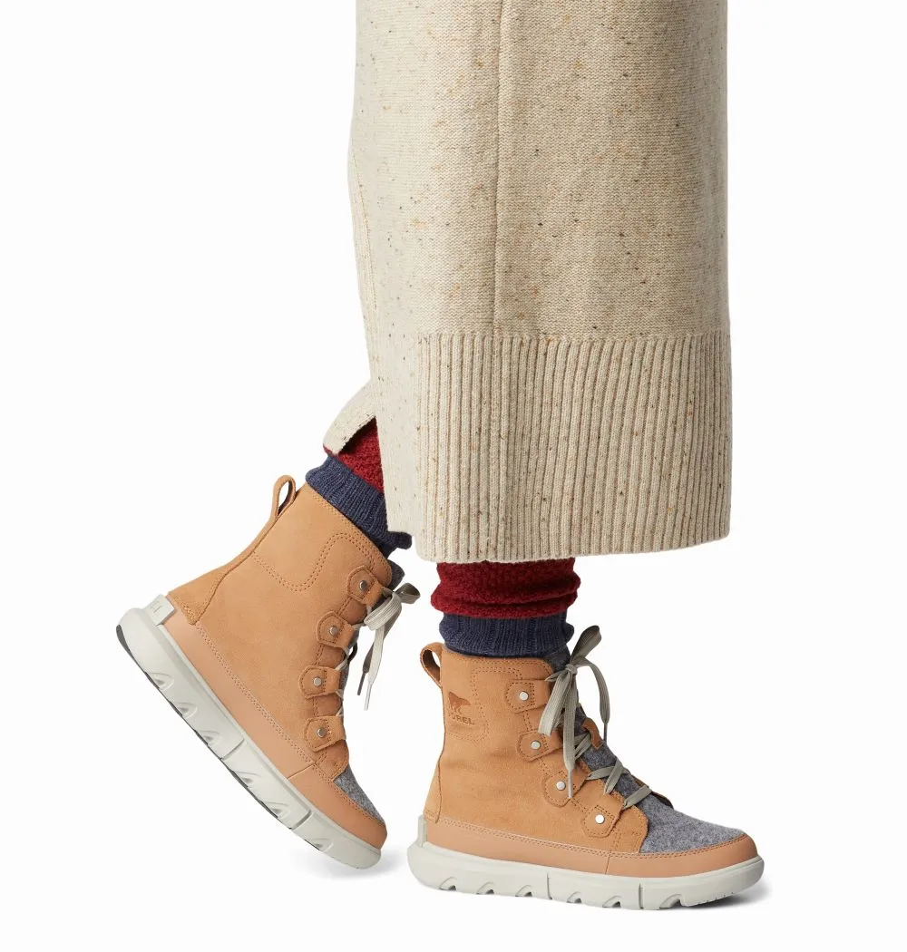 'Sorel' Women's Explorer Next WP Joan Boot - Tawny Buff / Moonstone