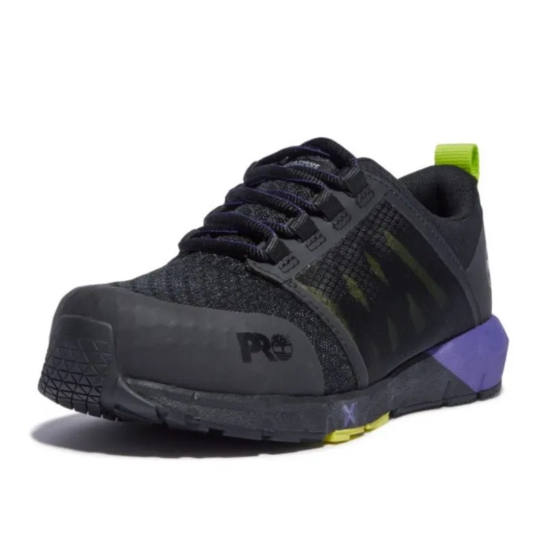 Timberland PRO Radius Women's Athletic Composite Toe Work Shoe TB0A285Z001 - Black/Purple