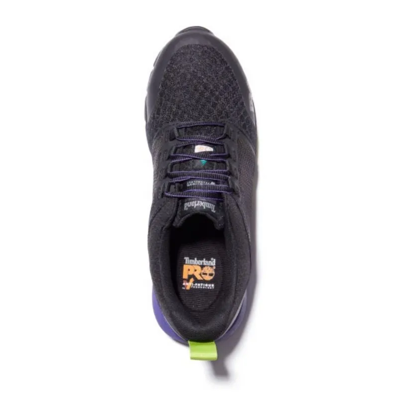 Timberland PRO Radius Women's Athletic Composite Toe Work Shoe TB0A285Z001 - Black/Purple