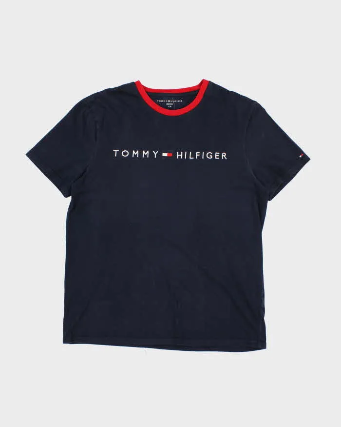 Tommy Hilfiger Blue T-Shirt - L