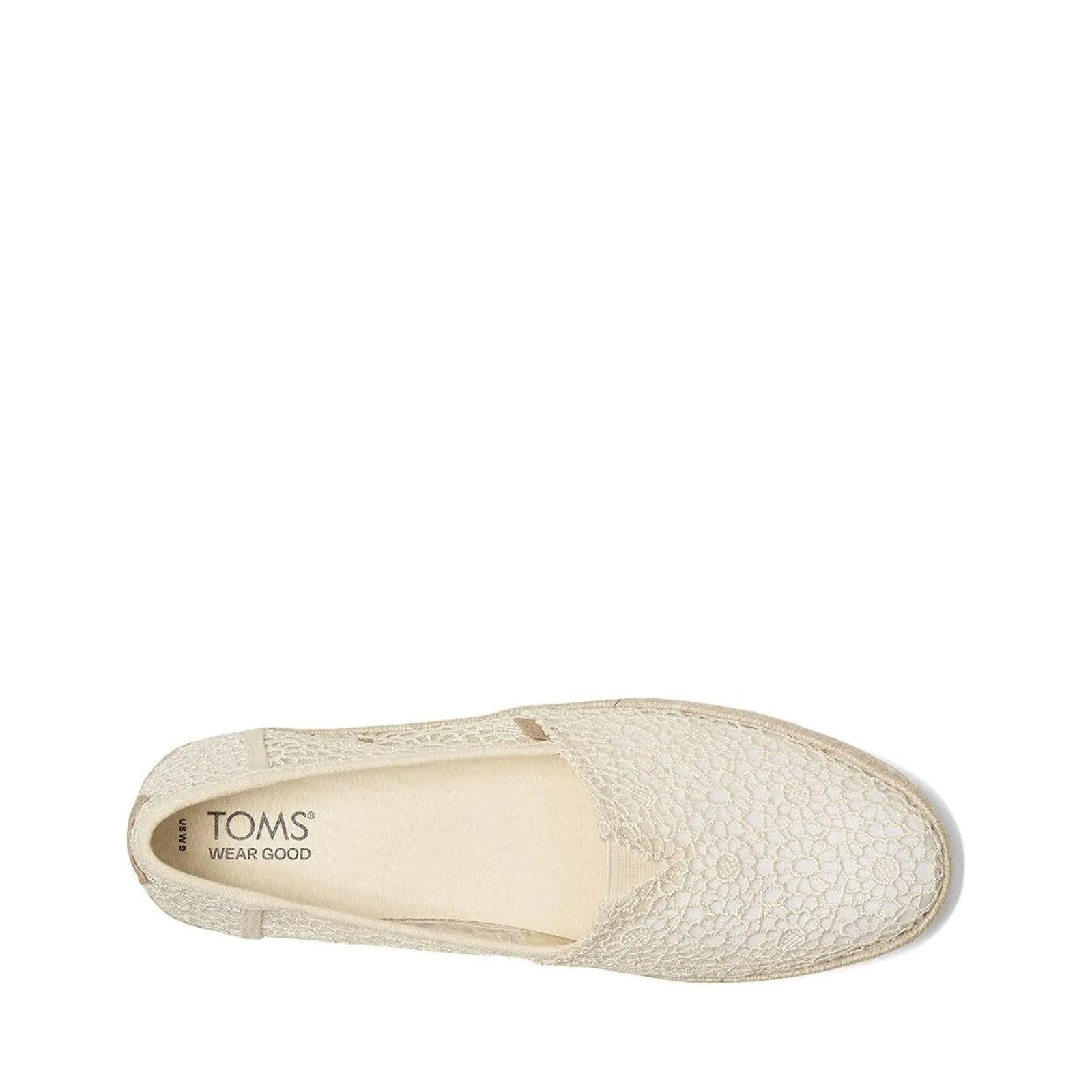 Toms Valencia 10020691 (Natural Crochet)