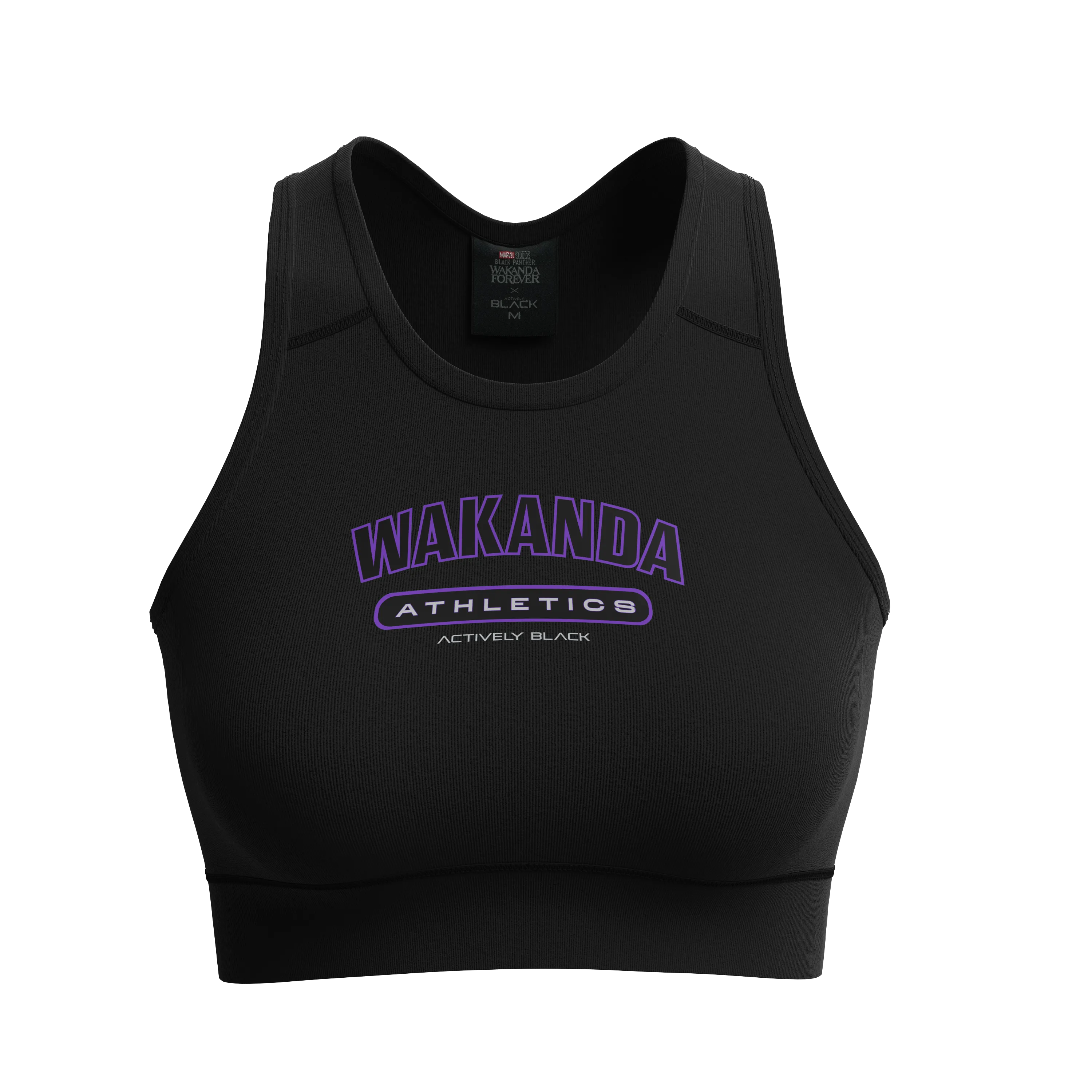 Women's Wakanda Athletics Classic Sports Bra